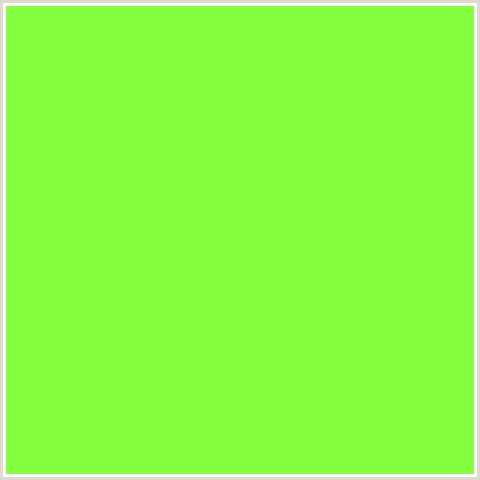 83FF40 Hex Color Image (GREEN, GREEN YELLOW)