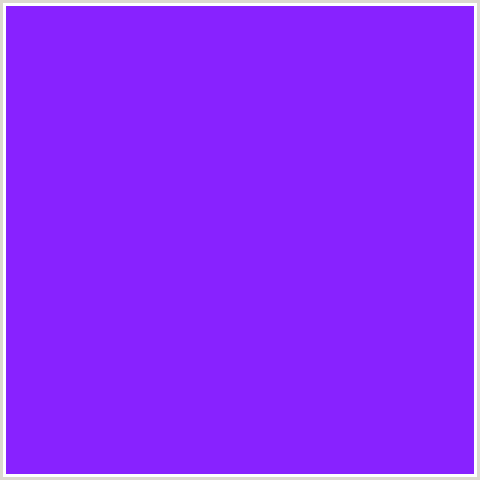 8822FF Hex Color Image (BLUE VIOLET, ELECTRIC VIOLET)