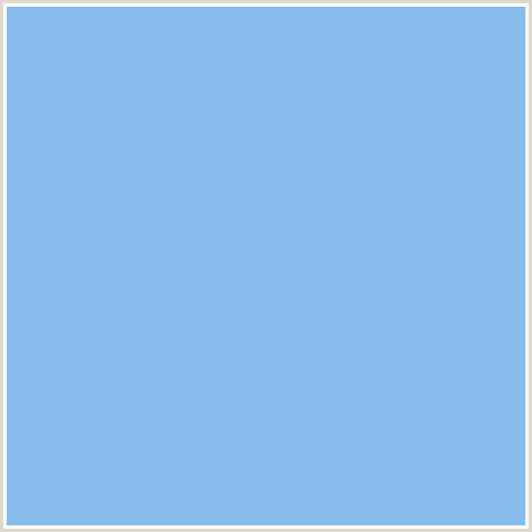 88BBEE Hex Color Image (BLUE, JORDY BLUE)