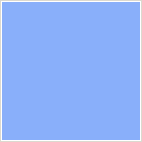 89AFFA Hex Color Image (BLUE, MALIBU)