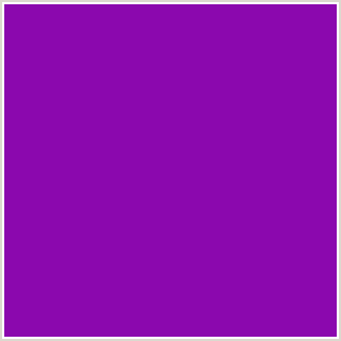 8B08AE Hex Color Image (PURPLE, VIOLET)