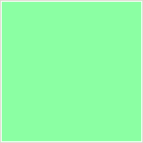 8BFFA3 Hex Color Image (GREEN, MINT GREEN)