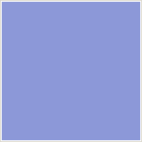 8C98D8 Hex Color Image (BLUE, CHETWODE BLUE)
