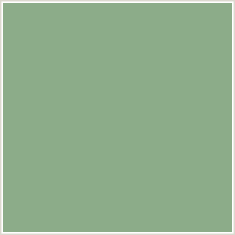 8CAC89 Hex Color Image (ENVY, GREEN)