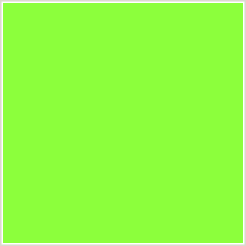8CFF3C Hex Color Image (GREEN, GREEN YELLOW)