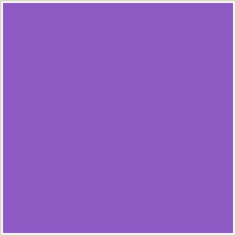 8D59C3 Hex Color Image (BLUE VIOLET, FUCHSIA BLUE)