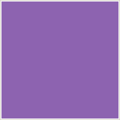 8D63B0 Hex Color Image (VIOLET BLUE, WISTERIA)