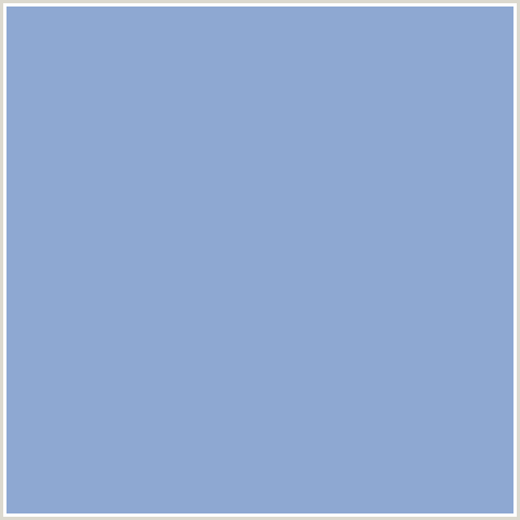 8EA8D2 Hex Color Image (BLUE, POLO BLUE)
