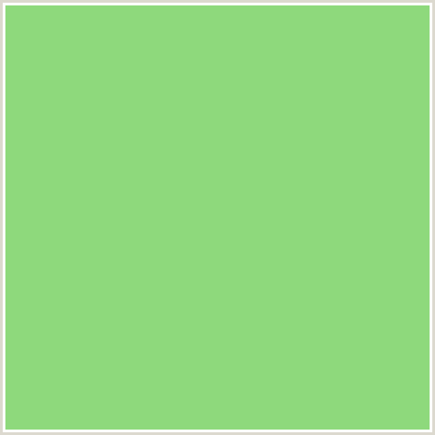 8ED97C Hex Color Image (FEIJOA, GREEN)