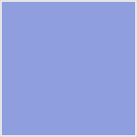 8F9EDE Hex Color Image (BLUE, CHETWODE BLUE)