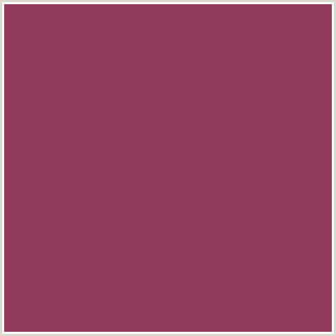 923A5B Hex Color Image (RED, VIN ROUGE)
