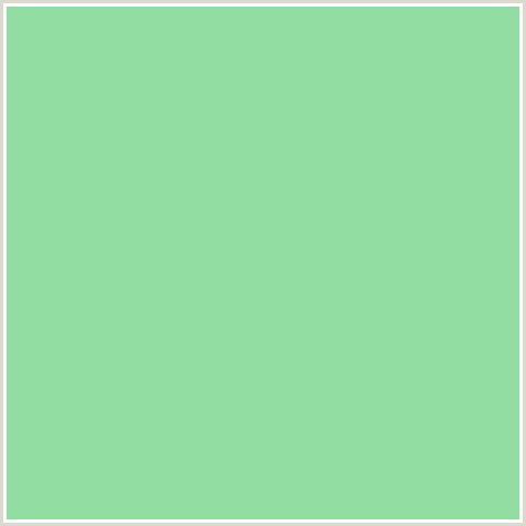 92DEA2 Hex Color Image (ALGAE GREEN, GREEN)