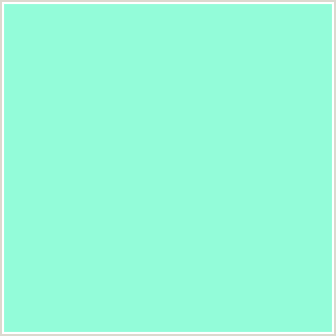 93FCD9 Hex Color Image (AQUAMARINE, BLUE GREEN)