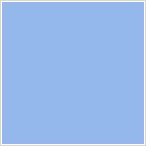 94B6EB Hex Color Image (BLUE, CORNFLOWER)