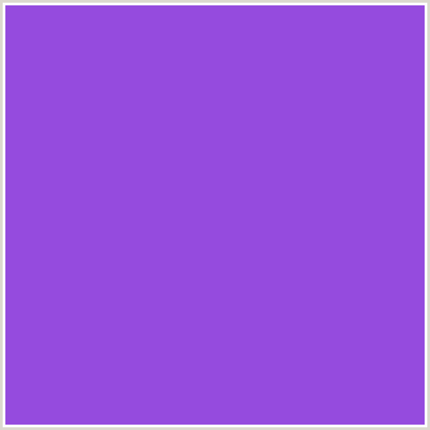 954BDE Hex Color Image (MEDIUM PURPLE, VIOLET BLUE)