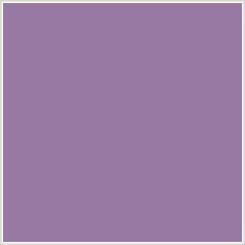 95789F Hex Color Image (PURPLE, TRENDY PINK, VIOLET)