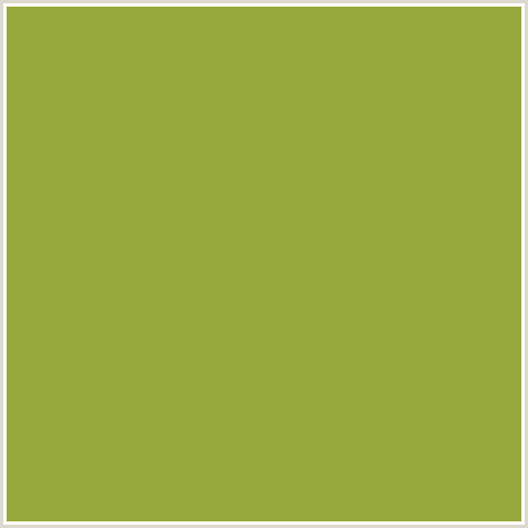 96A83B Hex Color Image (GREEN YELLOW, SUSHI)