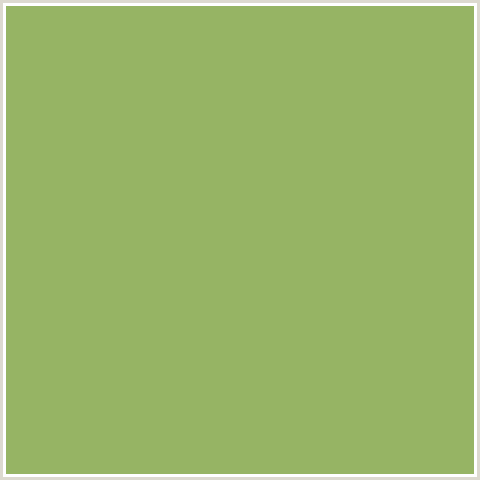 96B464 Hex Color Image (GREEN YELLOW, OLIVINE)