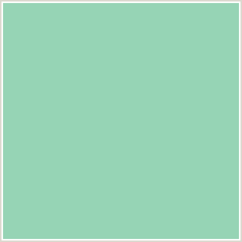 96D4B5 Hex Color Image (GREEN BLUE, VISTA BLUE)