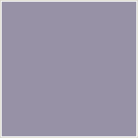9791A6 Hex Color Image (BLUE VIOLET, MANATEE)