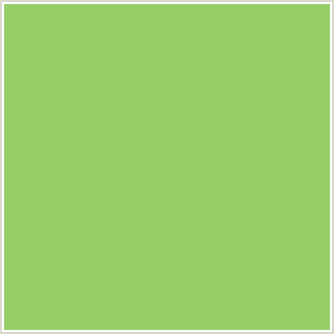 97CE68 Hex Color Image (GREEN, MANTIS)
