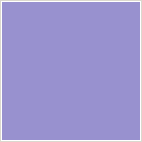 9891CF Hex Color Image (BLUE, BLUE BELL)