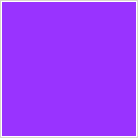 9933FF Hex Color Image (ELECTRIC VIOLET, VIOLET BLUE)