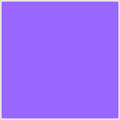 9966FF Hex Color Image (BLUE VIOLET, HELIOTROPE)