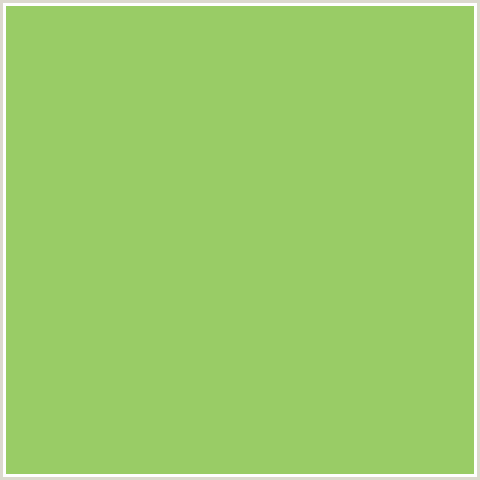 99CC66 Hex Color Image (GREEN, WILD WILLOW)
