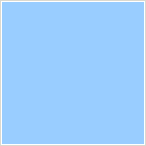 99CDFF Hex Color Image (ANAKIWA, BLUE)