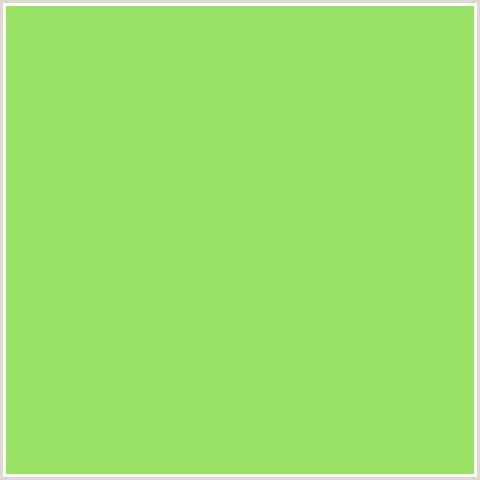 99E265 Hex Color Image (CONIFER, GREEN)