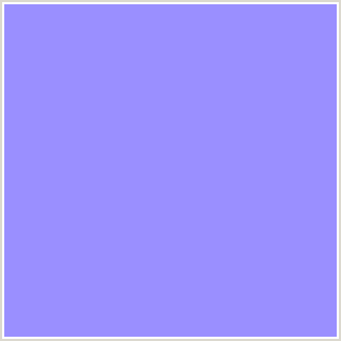 9A8FFF Hex Color Image (BLUE, MELROSE)
