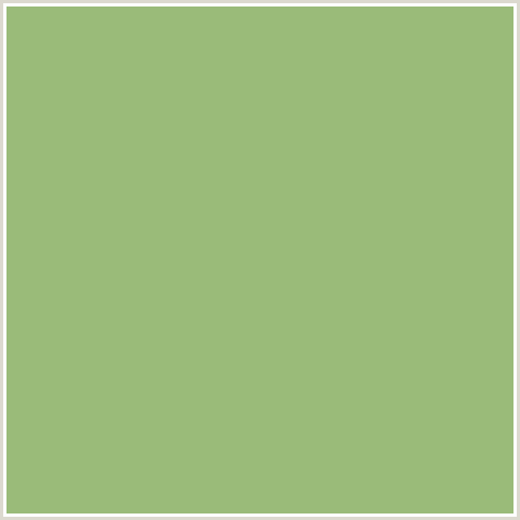 9ABB79 Hex Color Image (GREEN, OLIVINE)