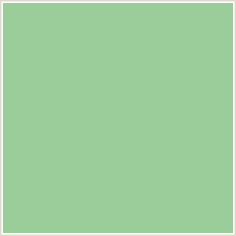 9ACD9A Hex Color Image (GREEN, SPRING RAIN)