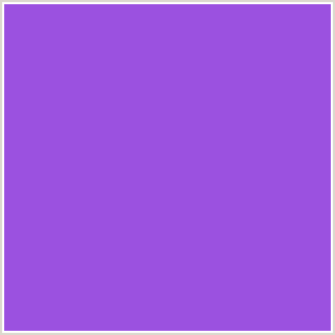 9B51E0 Hex Color Image (MEDIUM PURPLE, VIOLET BLUE)