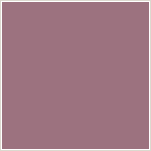 9C727F Hex Color Image (BAZAAR, RED)