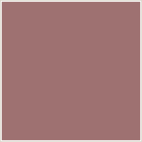 9E7171 Hex Color Image (COPPER ROSE, RED)