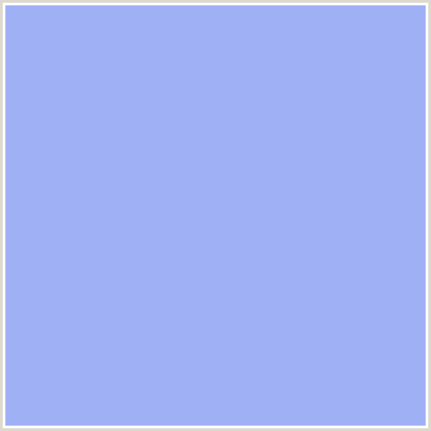 9FB0F5 Hex Color Image (BLUE, PERANO)