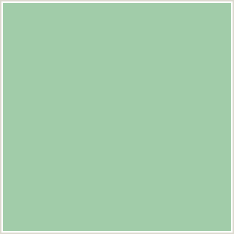 A1CCA9 Hex Color Image (GREEN, SPRING RAIN)