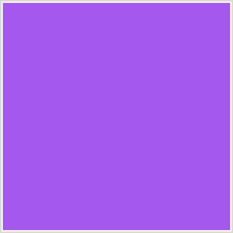 A35AEC Hex Color Image (MEDIUM PURPLE, VIOLET BLUE)