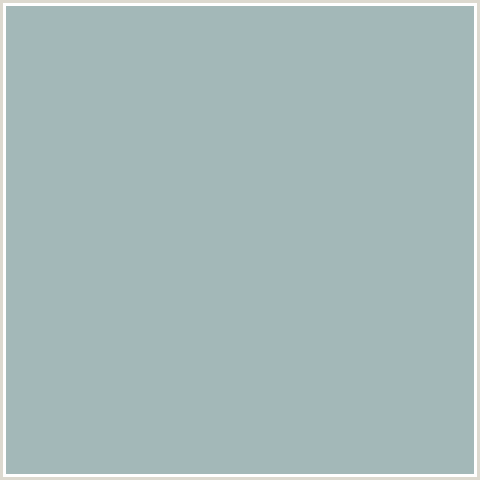 A3B8B8 Hex Color Image (LIGHT BLUE, TOWER GRAY)