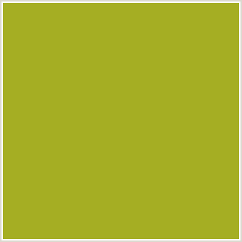 A5AE23 Hex Color Image (CITRON, YELLOW GREEN)