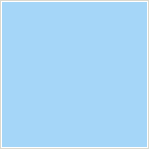 A5D6F8 Hex Color Image (BLUE, SAIL)