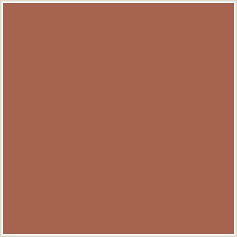 A6644E Hex Color Image (RED ORANGE, SANTA FE)