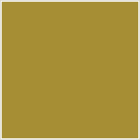 A68E34 Hex Color Image (LUXOR GOLD, ORANGE YELLOW)