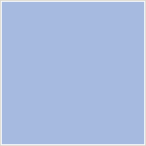 A6BAE0 Hex Color Image (BLUE, REGENT ST BLUE)