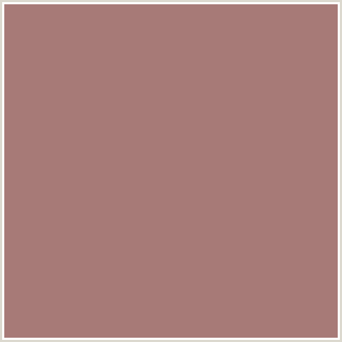 A77A77 Hex Color Image (PHARLAP, RED)