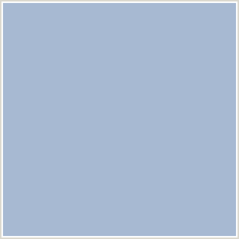 A7B9D2 Hex Color Image (BLUE, ROCK BLUE)
