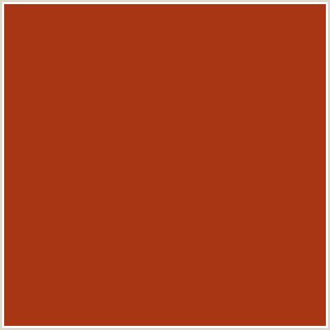 A83514 Hex Color Image (RED ORANGE, TABASCO)