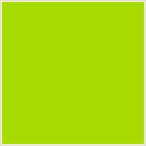 A8DB01 Hex Color Image (GREEN YELLOW, RIO GRANDE)